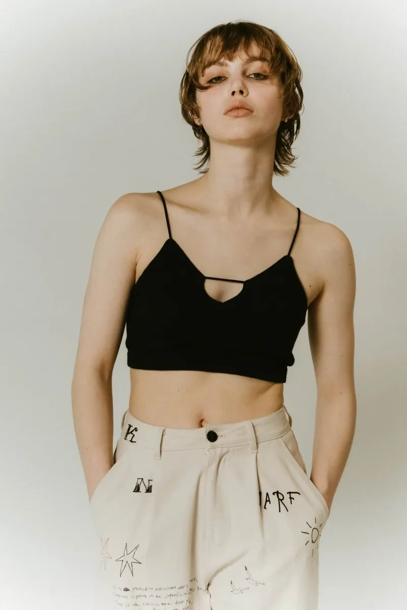 -On sale April 25th 21:00- front design bra top/2color