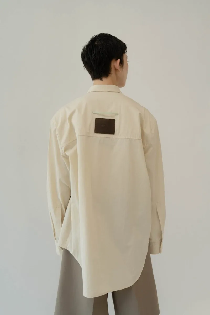 -On sale April 25th 21:00- label over shirt(unisex)/3color