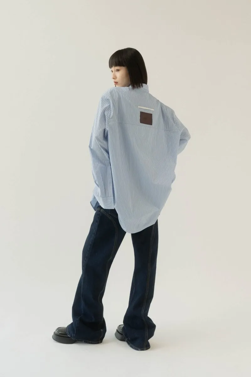 -On sale April 25th 21:00- label over shirt(unisex)/3color