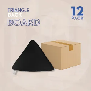 12 Pack | Triangle Back Board