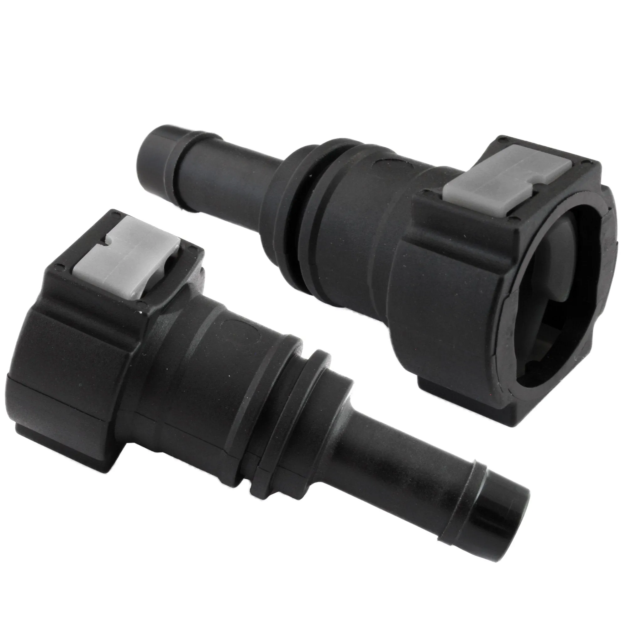 12mm Steel to 1/2" Nylon Tubing Straight Push-On | 2ct
