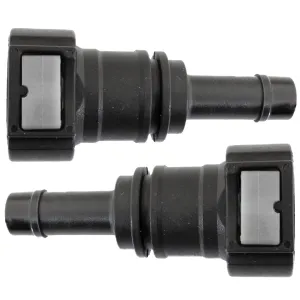 12mm Steel to 1/2" Nylon Tubing Straight Push-On | 2ct