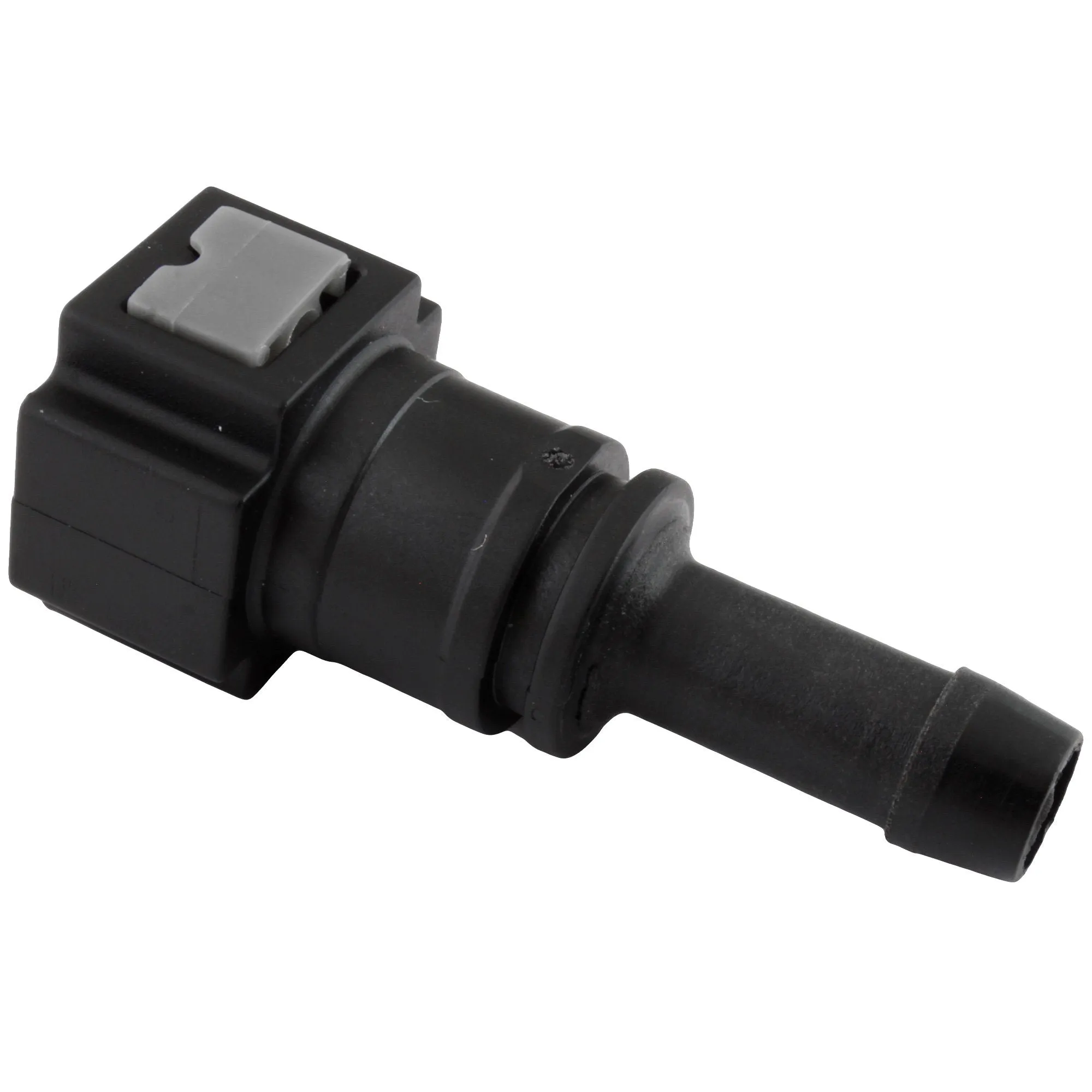 5/16" Steel to 3/8" Nylon Tubing | Straight Push-On | 2ct
