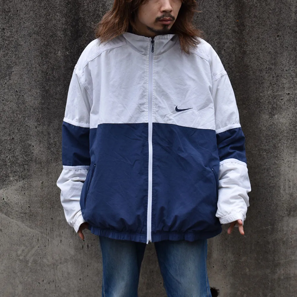 90’s NIKE 刺繍ロゴ 裏地付き トラックジャケット 230321
