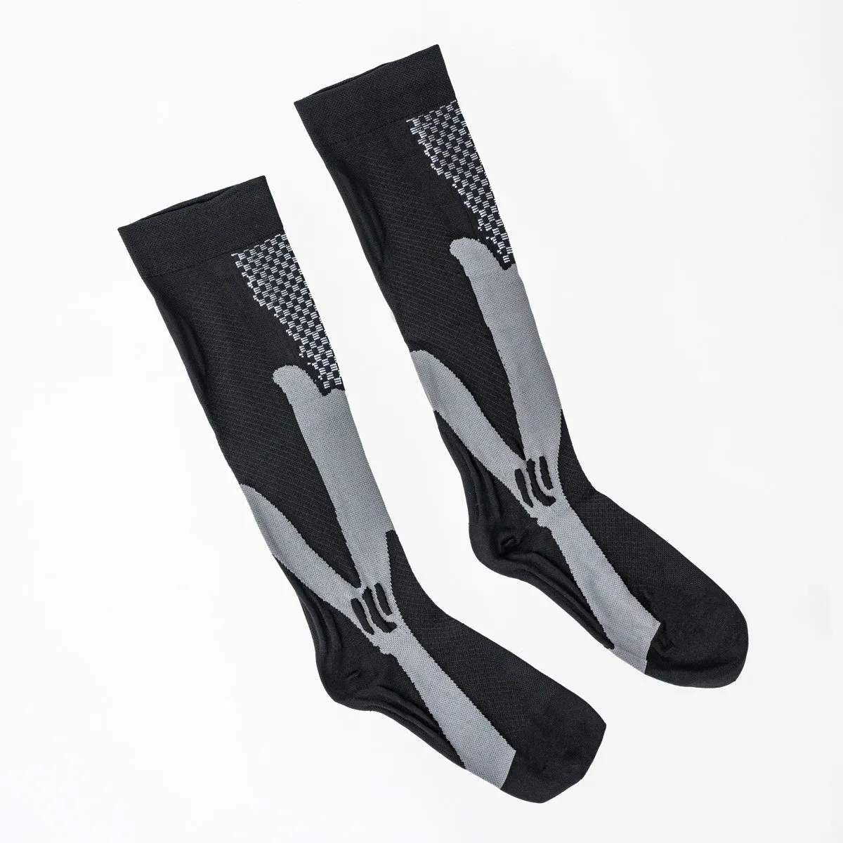 Active Black Compression Socks