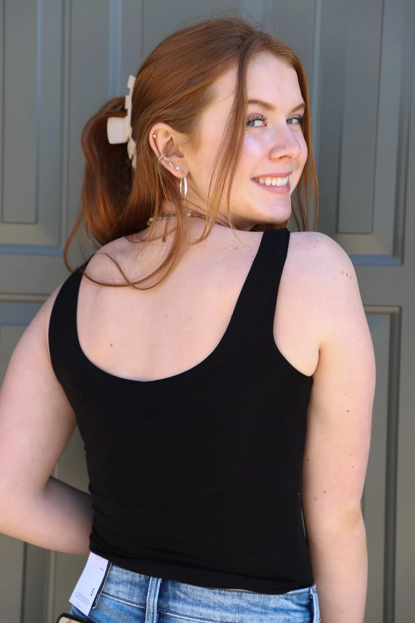 All Too Well Black Tank