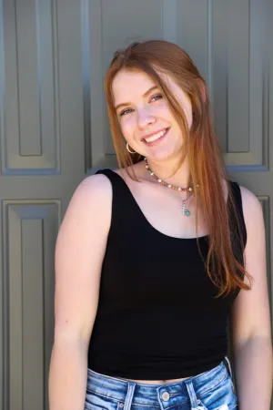 All Too Well Black Tank