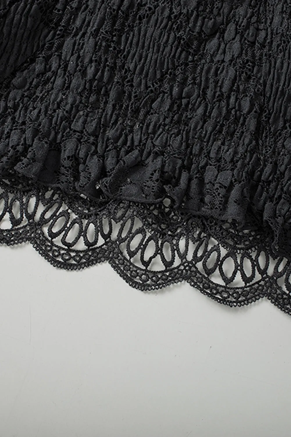 Allison V-Neck Lace Cropped Cami - 2 Colors