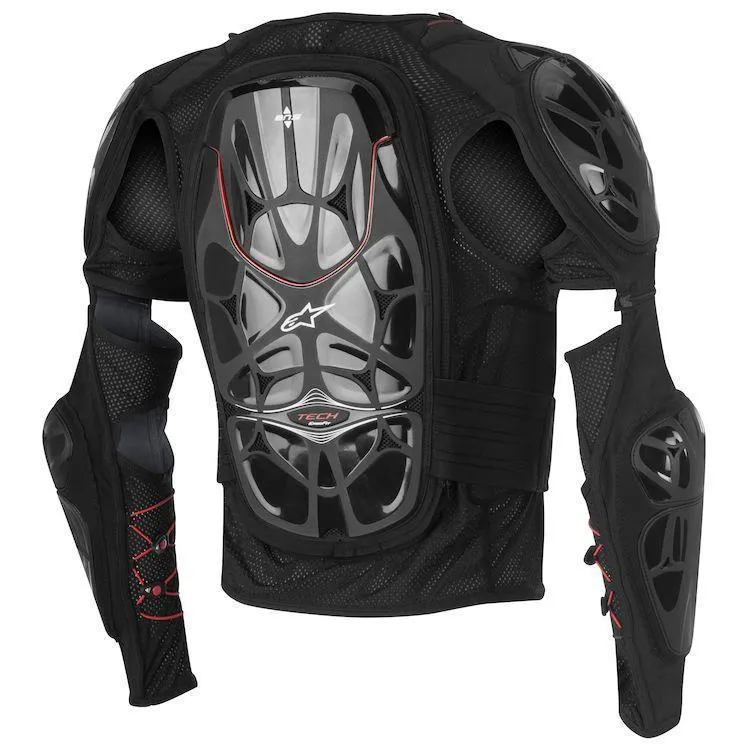 Alpinestars Bionic Tech Men's Black/Red Protective Motocross Jacket
