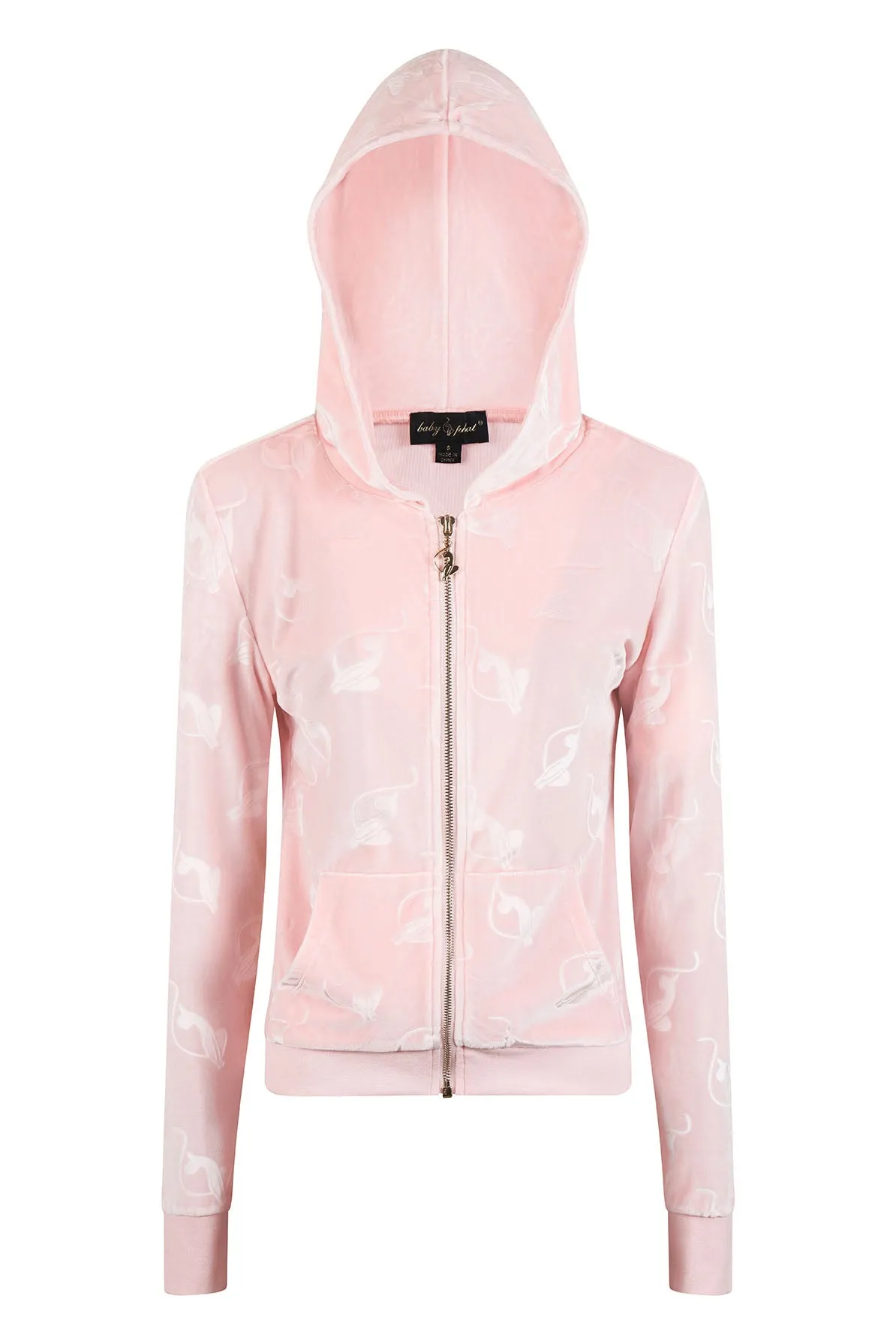 Aubrey Velour Track Jacket