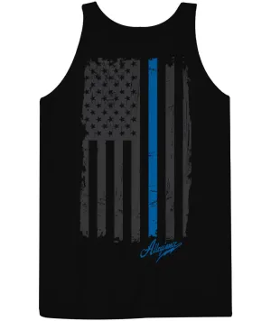 Back the Blue Back Hit Tank