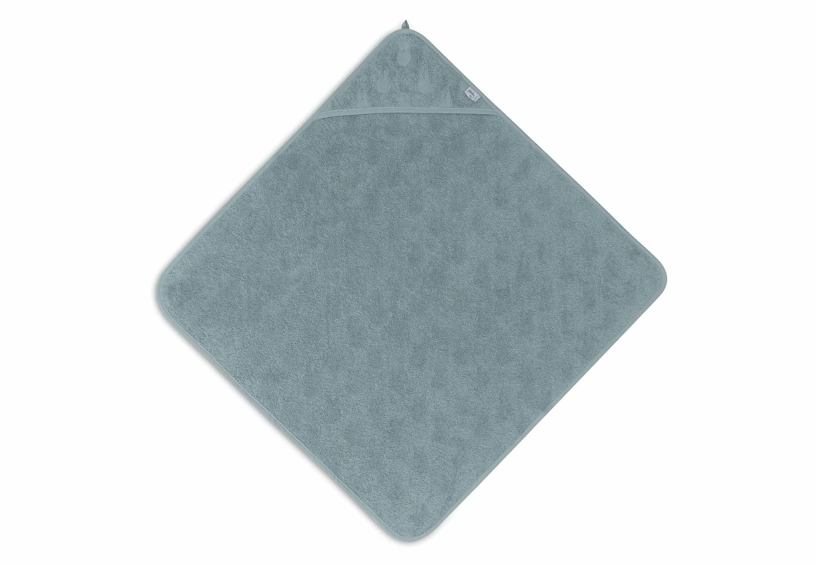 Bath Cape Terry 75x75cm Miffy Jacquard - Sea Green