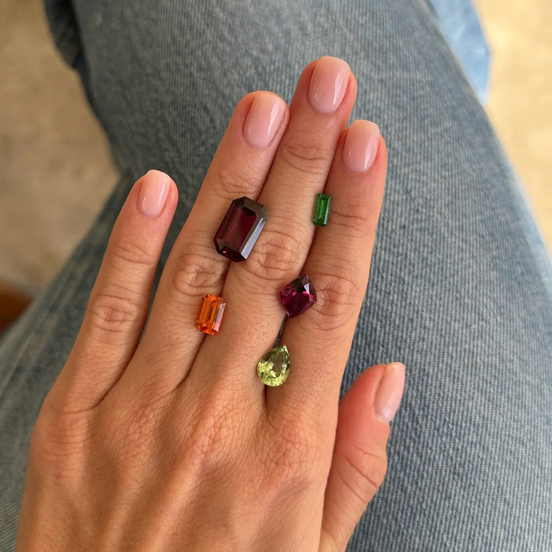 BESPOKE 7.99CT ANZA RHODOLITE GARNET
