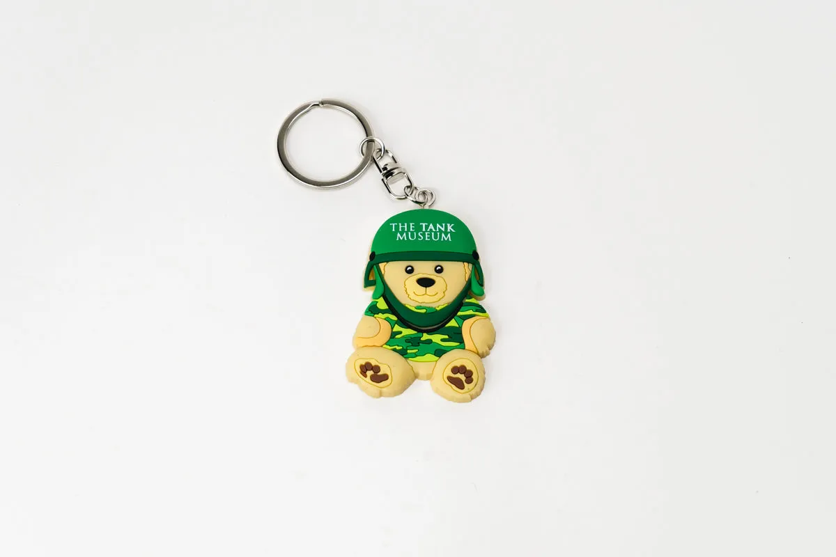 Camo Ted Keyring