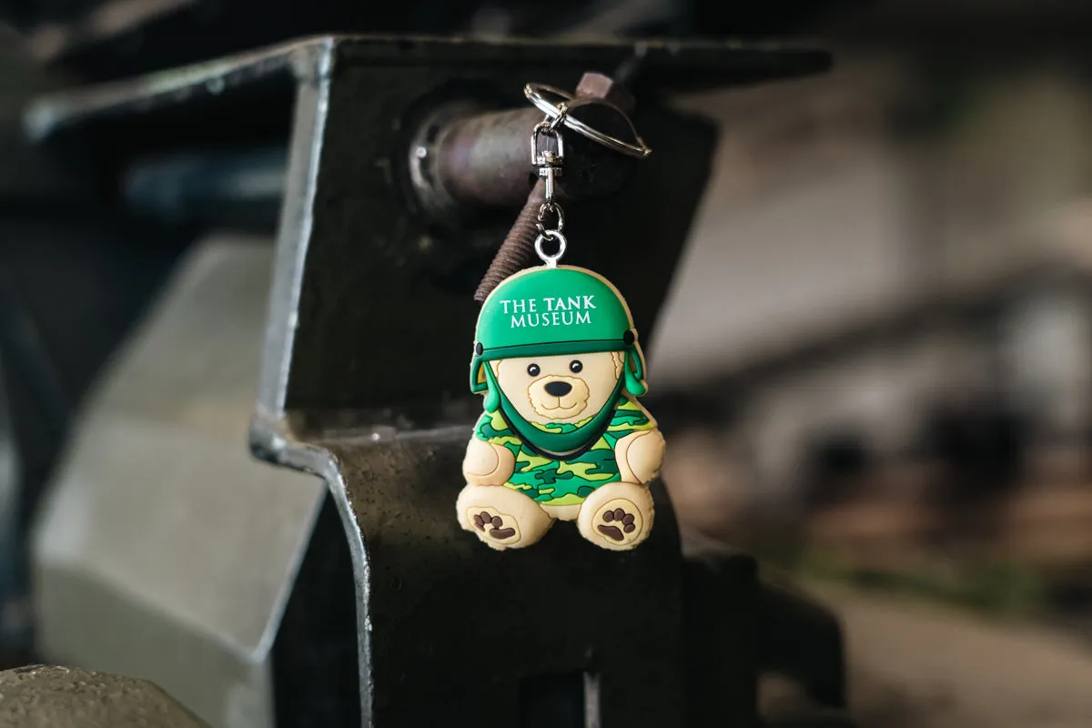 Camo Ted Keyring