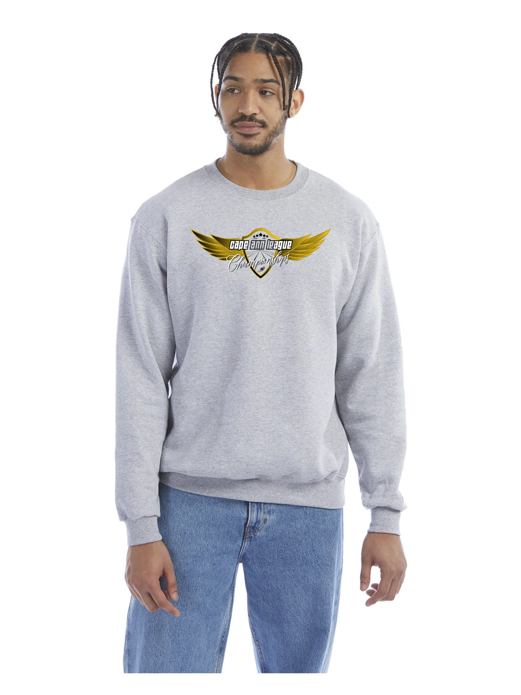 Cape Ann League Championships - Champion Crewneck Sweatshirt (S600)