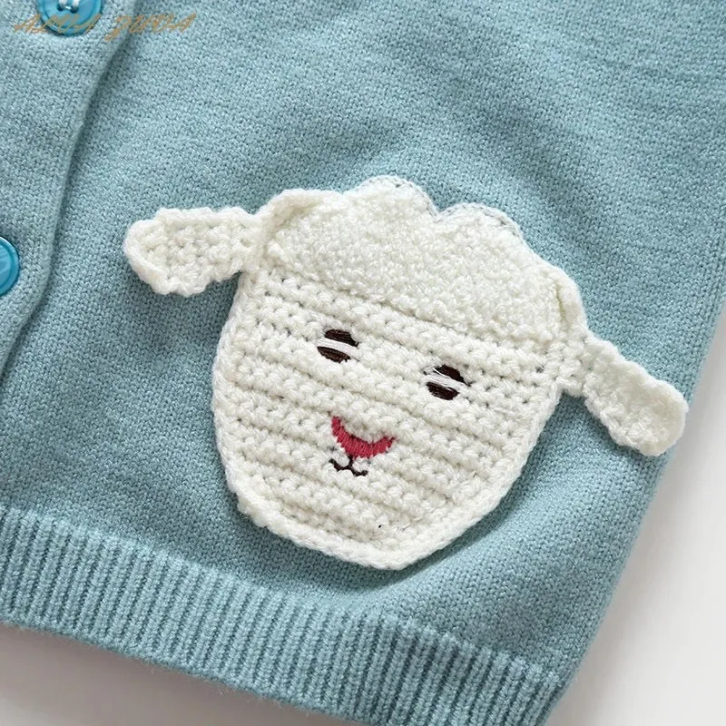 Cardigan with Boats or Sheeps