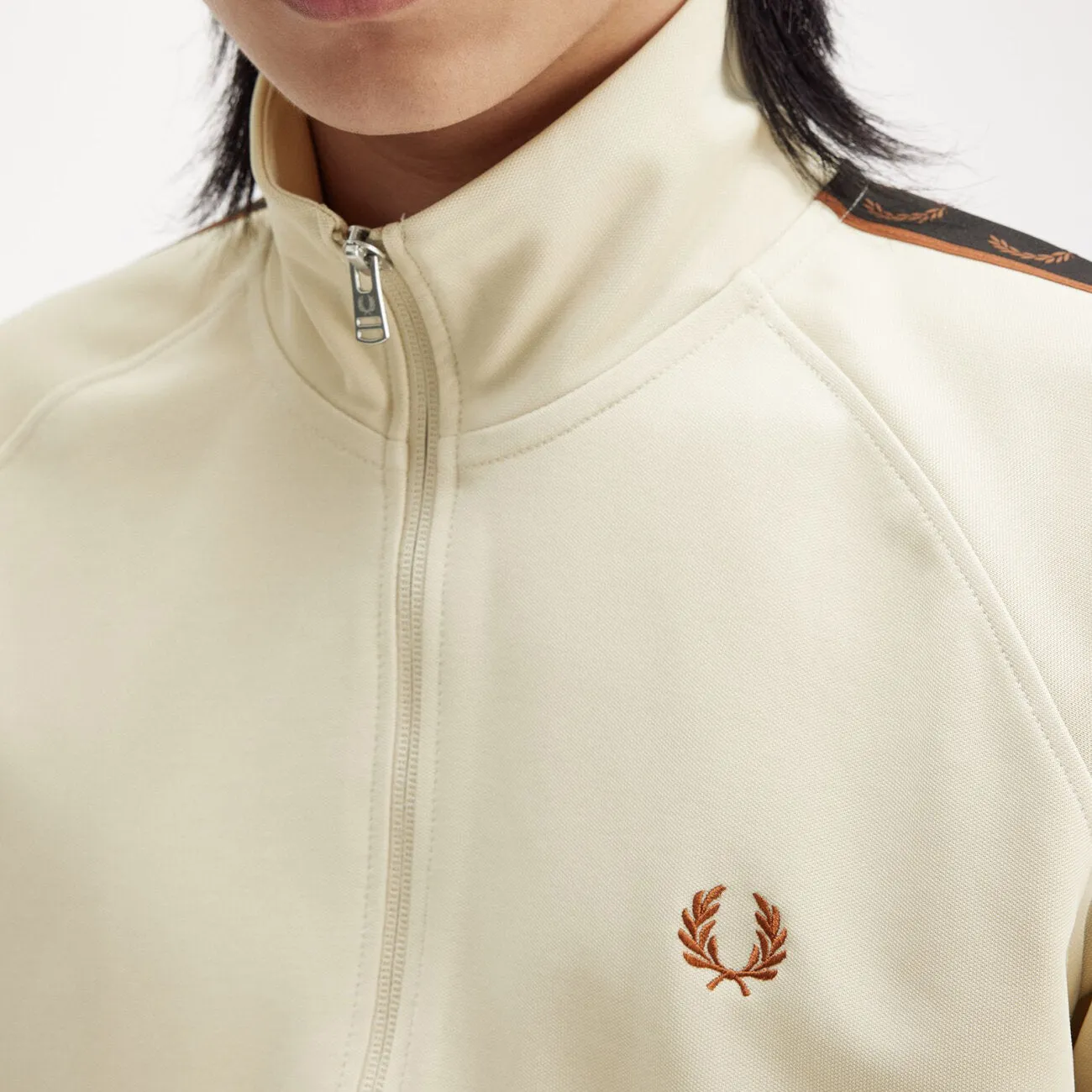 Contrast Tape Track Jacket
