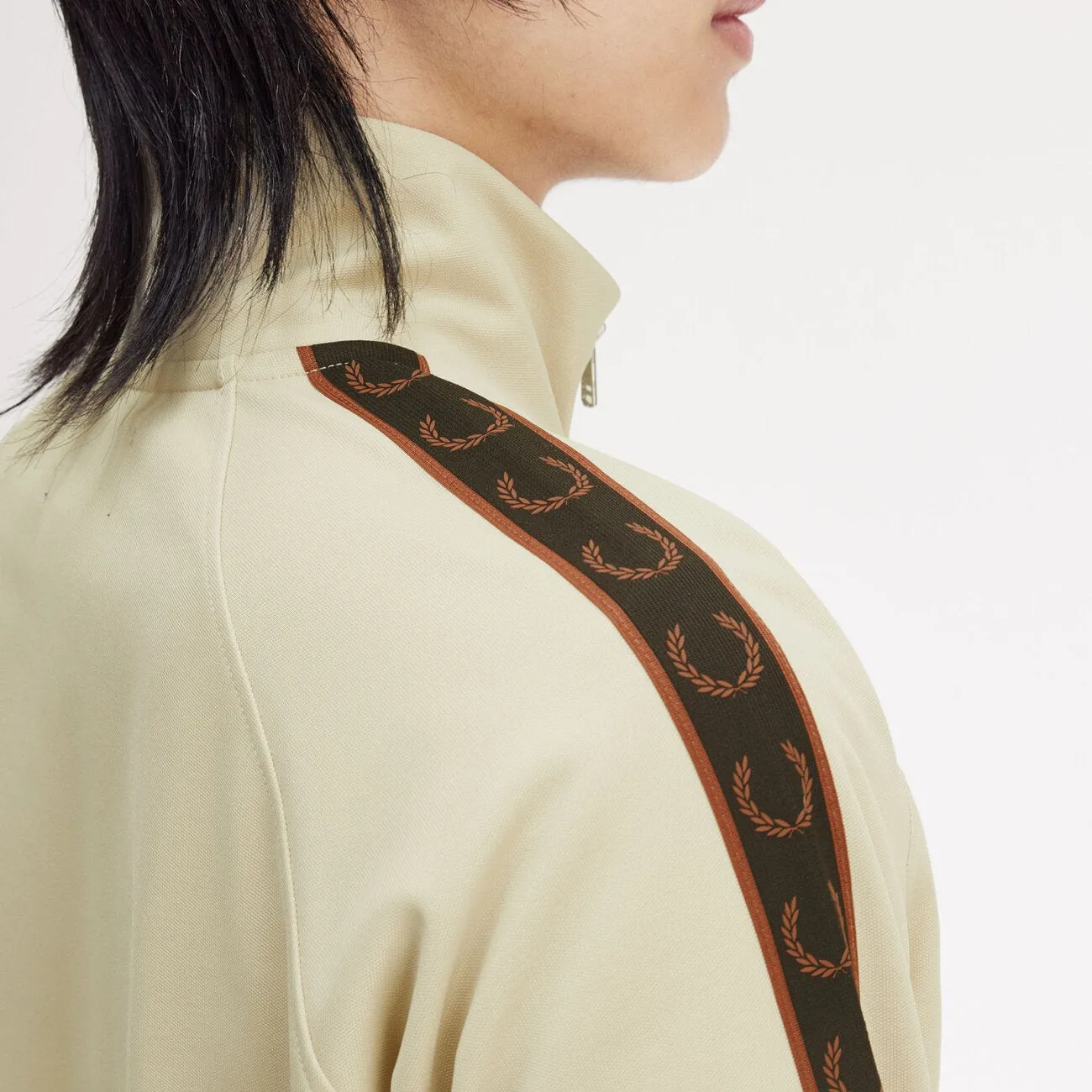 Contrast Tape Track Jacket