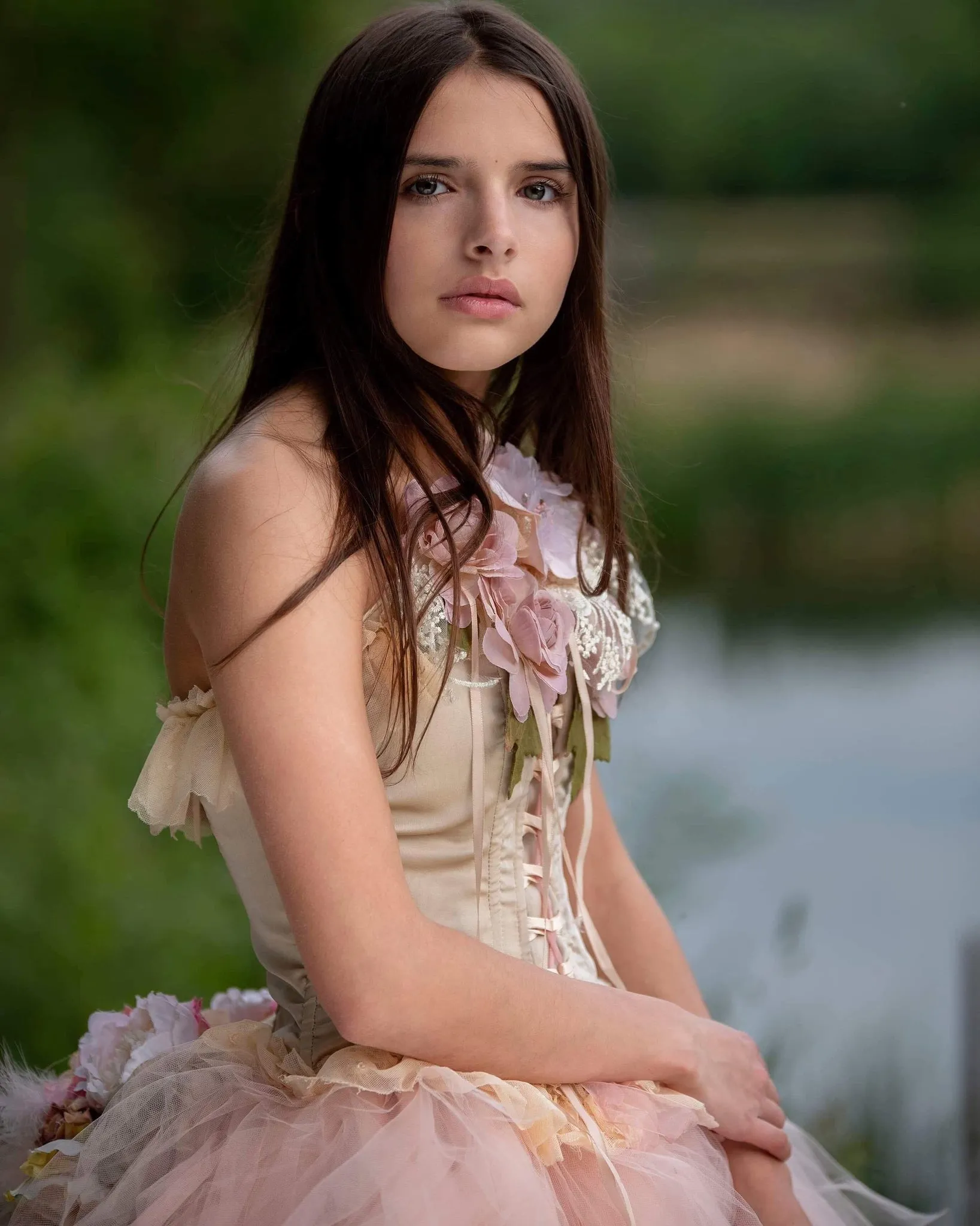Corset Floral Bustier - Chiara