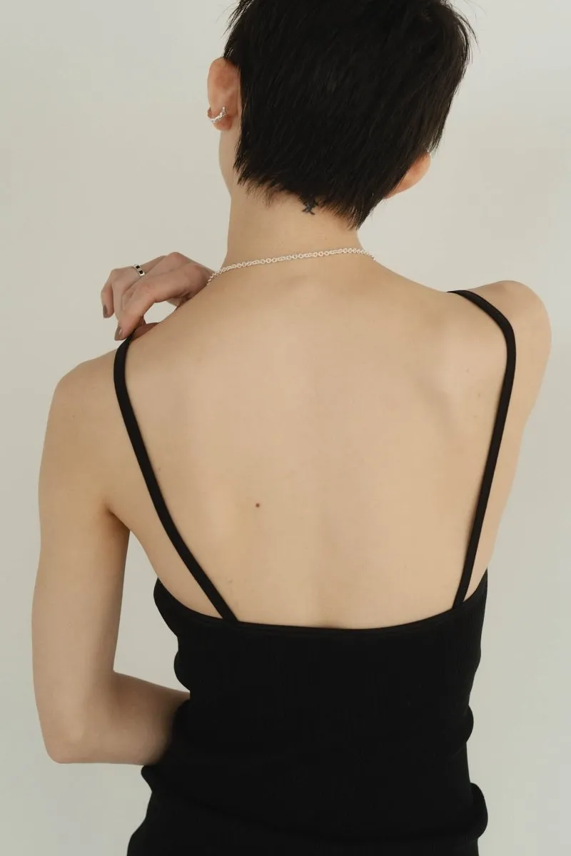 cup in vneck camisole/2color