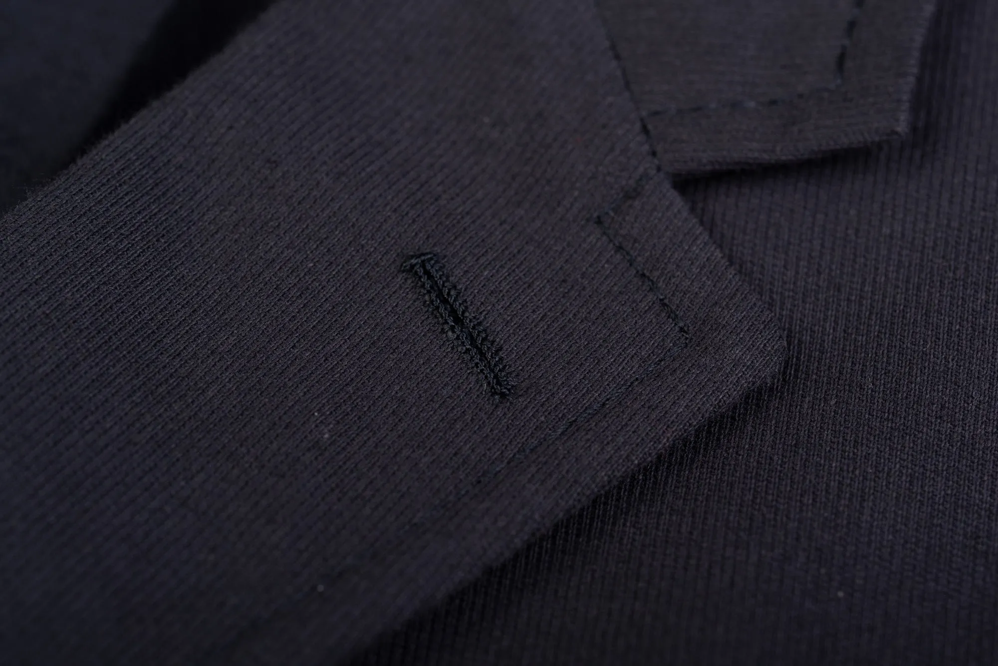 D'AVENZA Roma Handmade Blue Cotton Unlined Coat EU 50 NEW US 40
