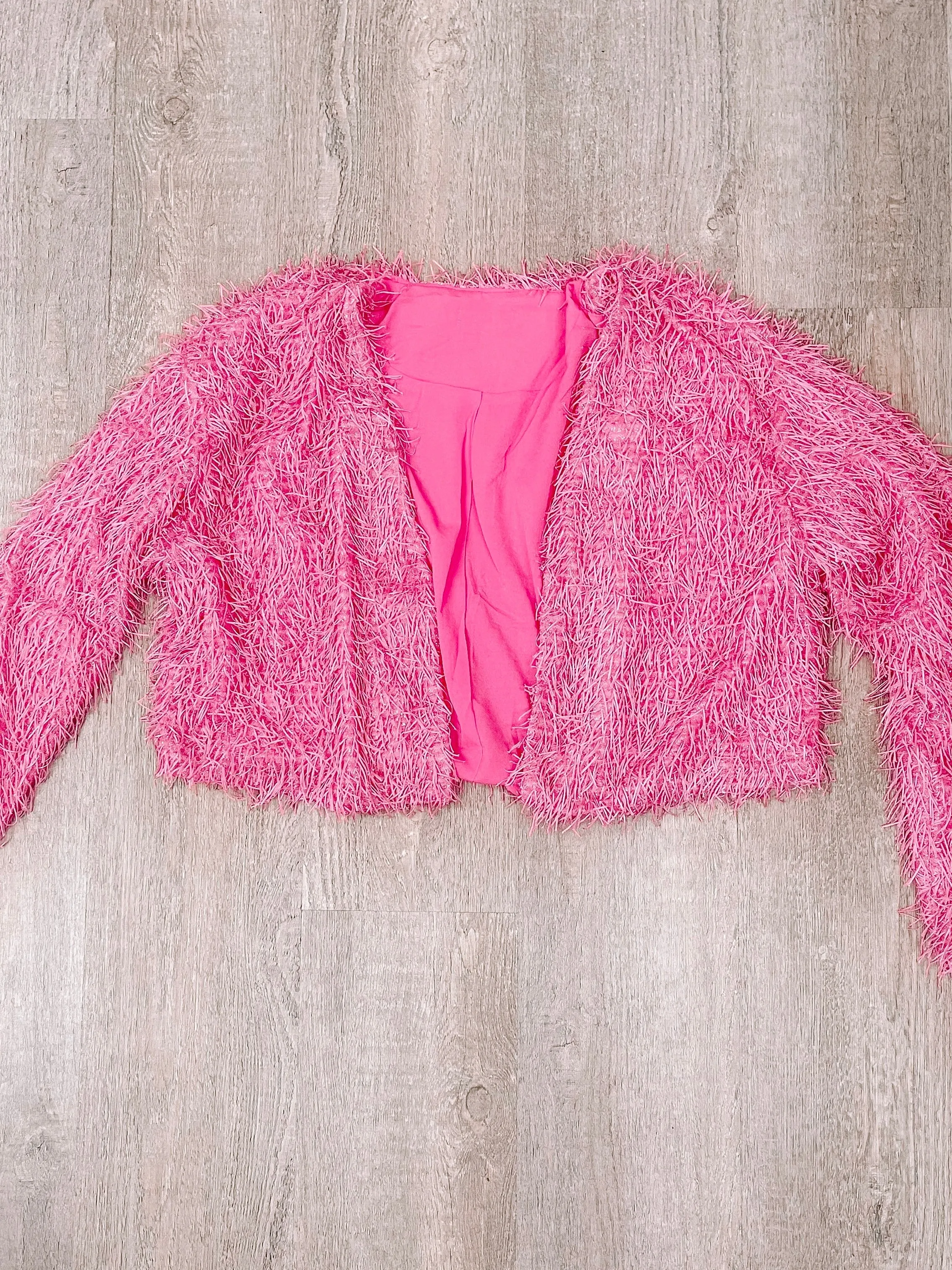 Dazzle Me Darling White Cardigan