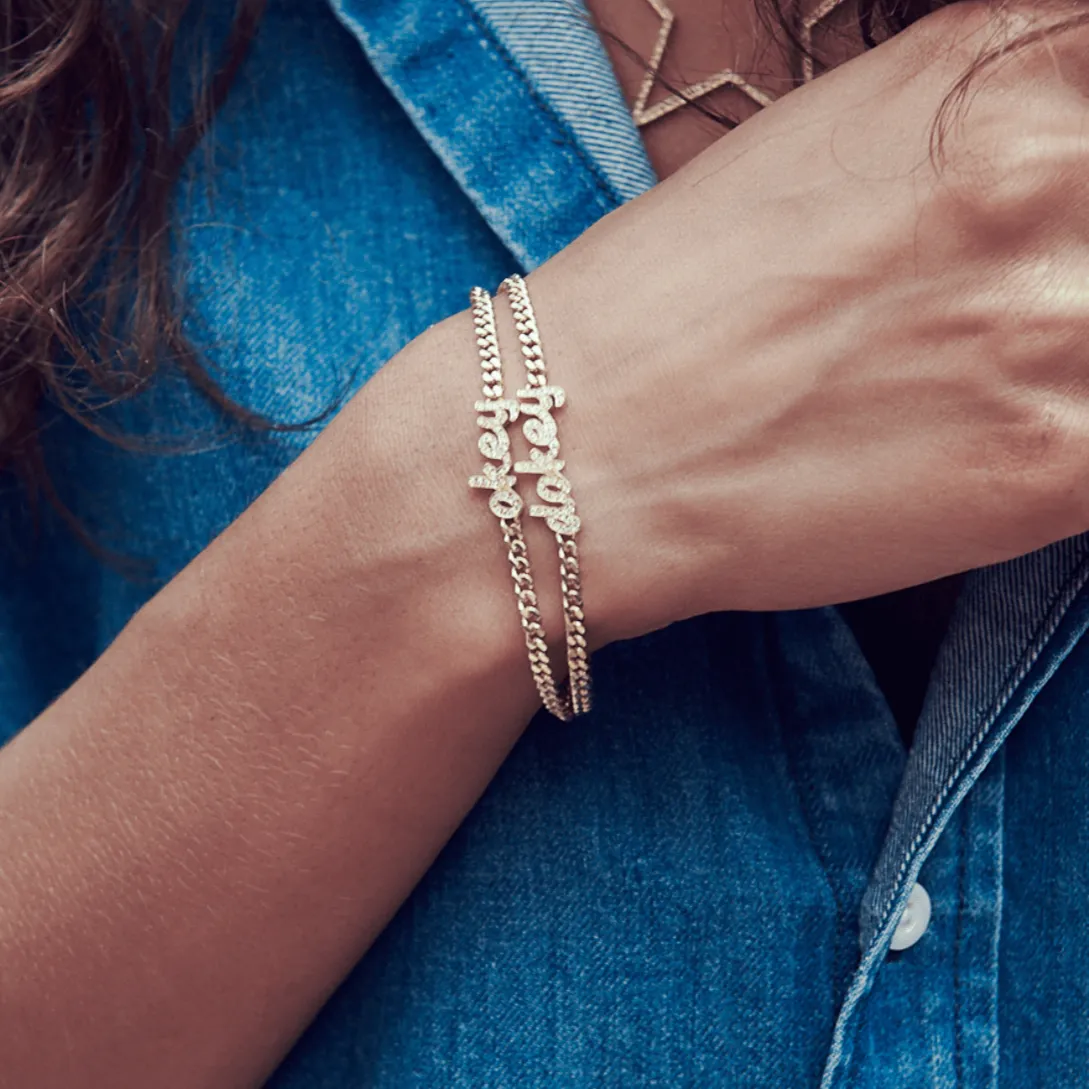 Diamond 'Okey Dokey' Bracelets