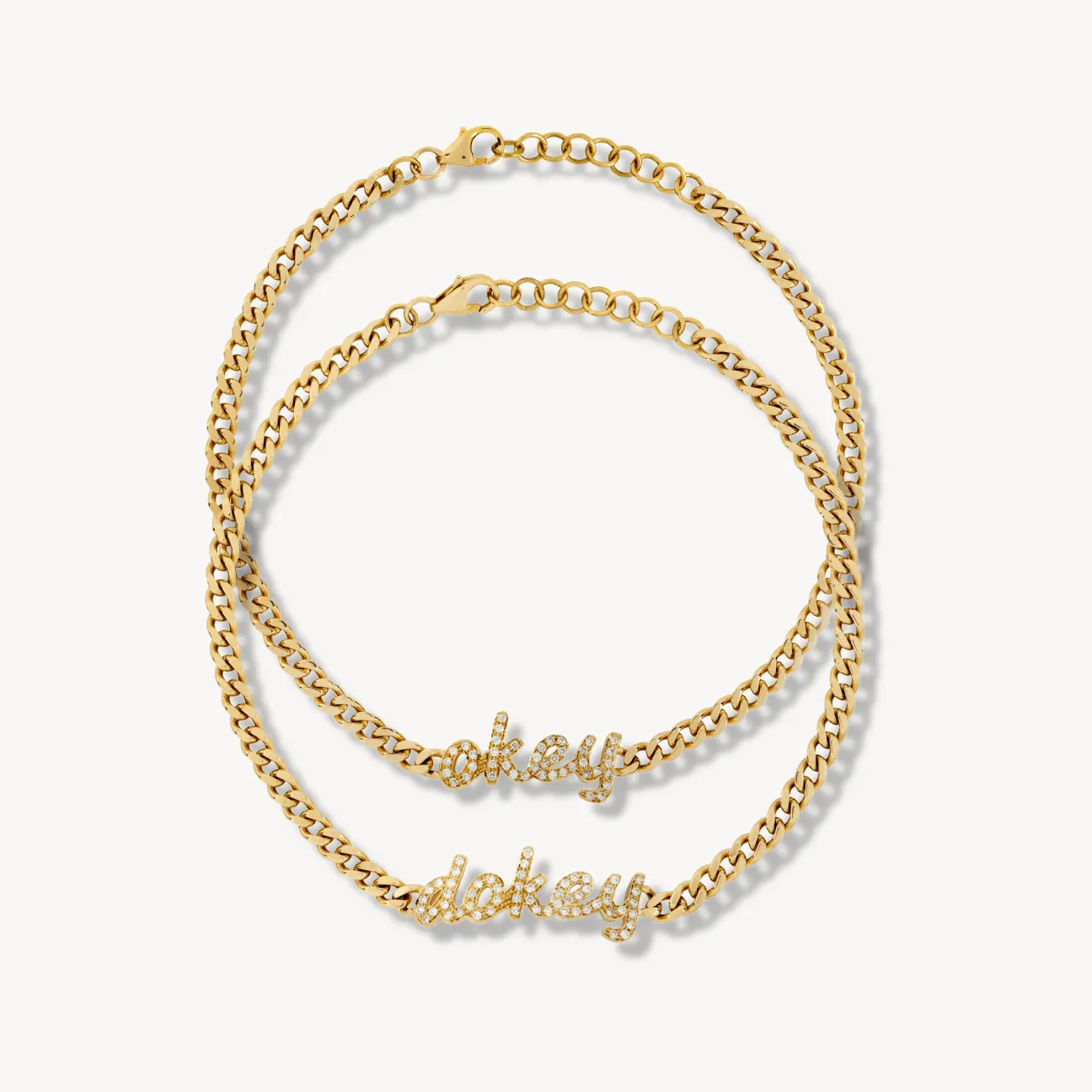 Diamond 'Okey Dokey' Bracelets