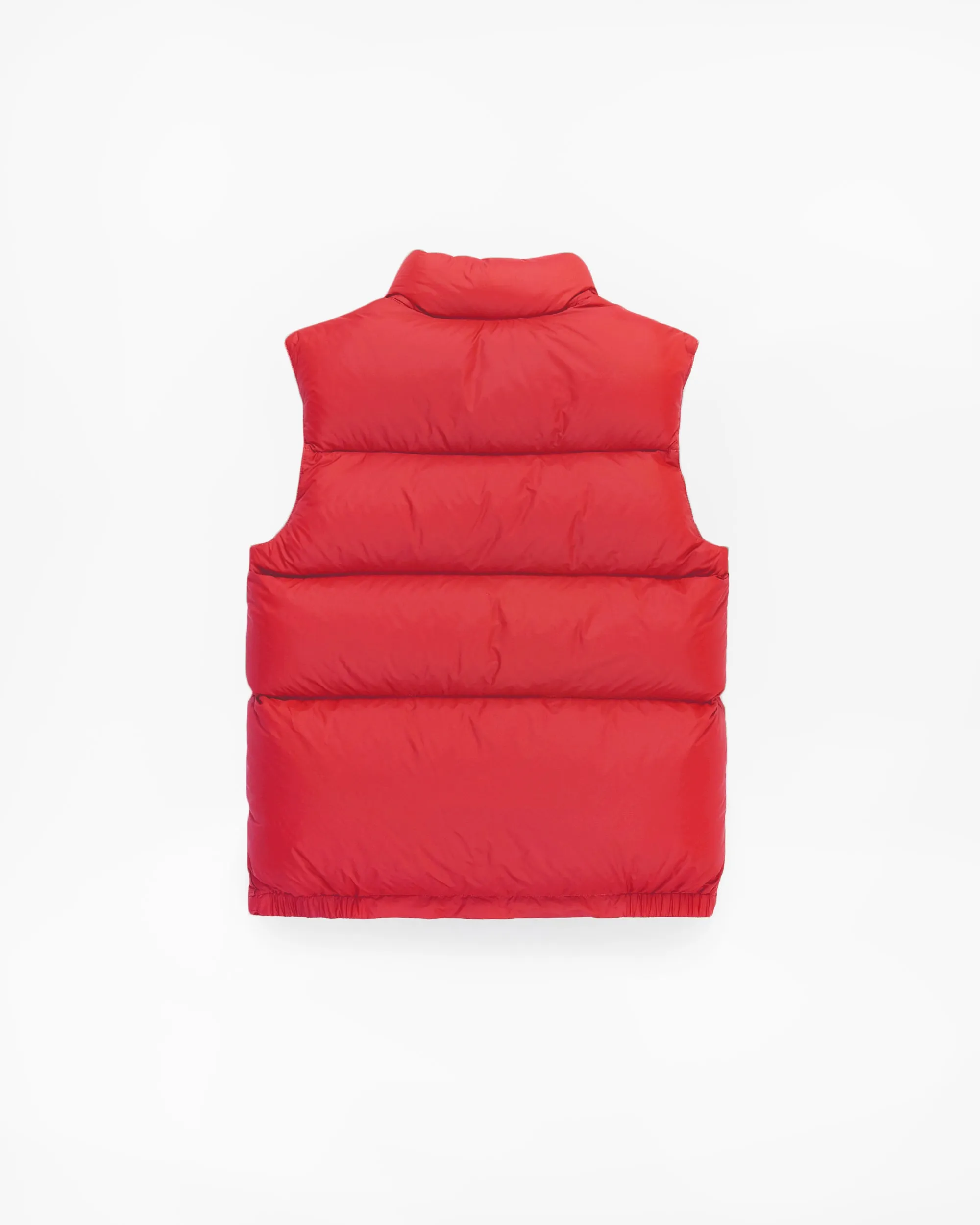 Down Italian Vest - Streakfree Nylon - Red (Final Sale)