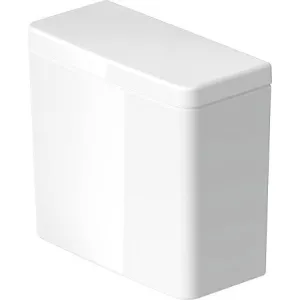 Duravit Toilet Tank Only, Left Lever, White 09442100U3