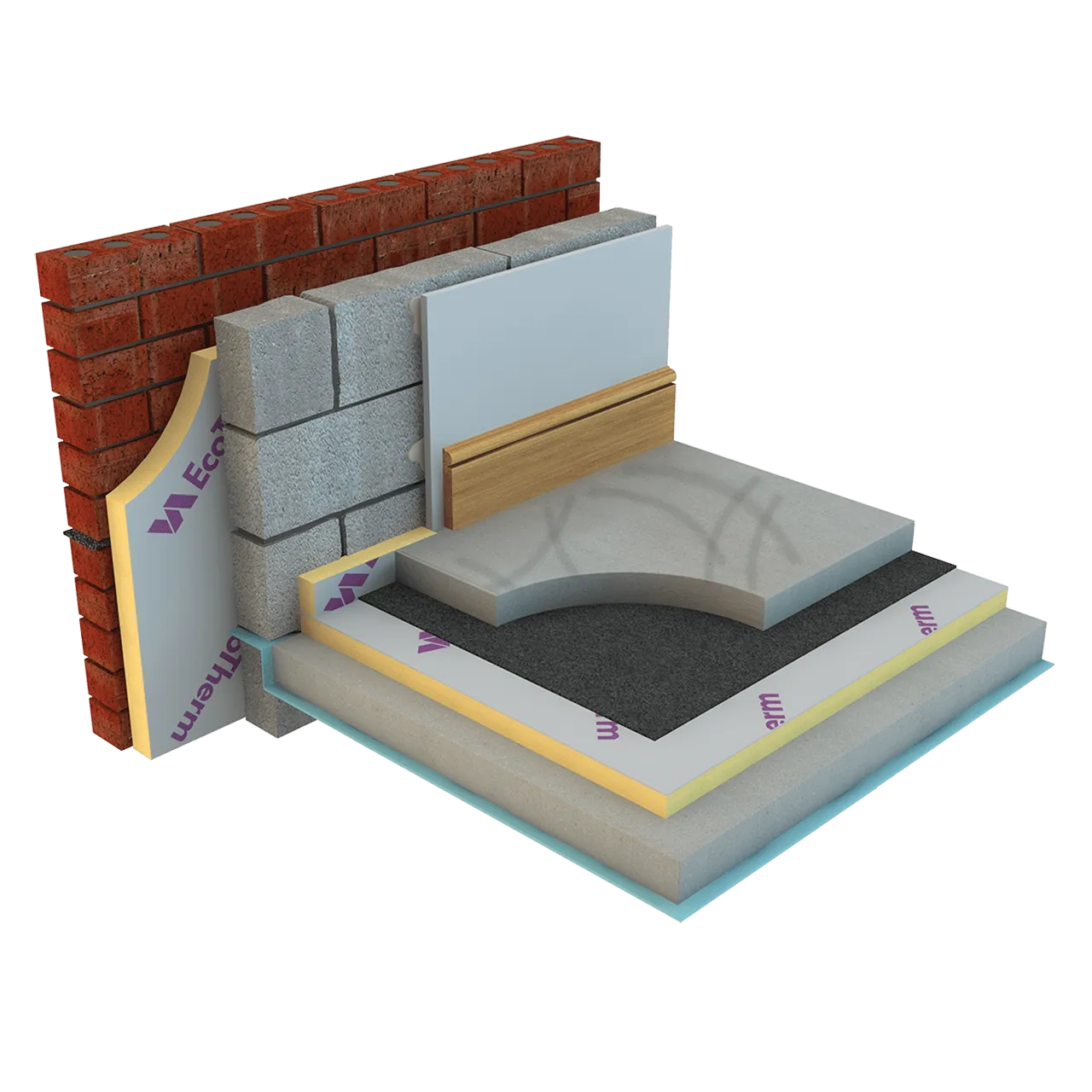 Ecotherm Eco-Versal PIR Insulation Board | 2400mm x 1200mm (All Sizes)