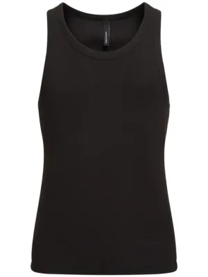 Entire Studios   Rib cotton tank top 