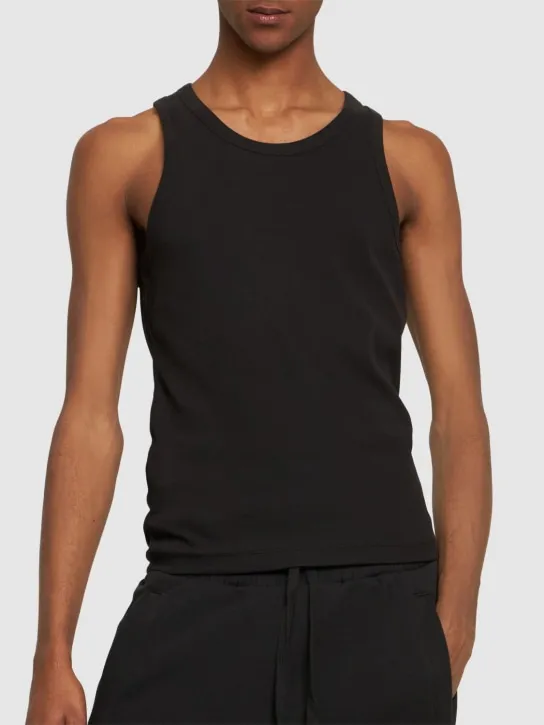Entire Studios   Rib cotton tank top 