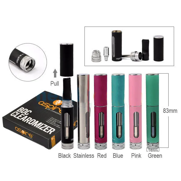ET-S & CE5 BVC Clearomizer Tanks by ASPIRE