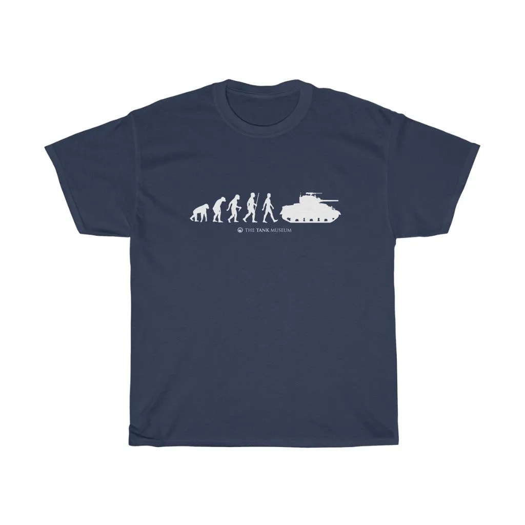 Evolution of Man T-Shirt - Navy