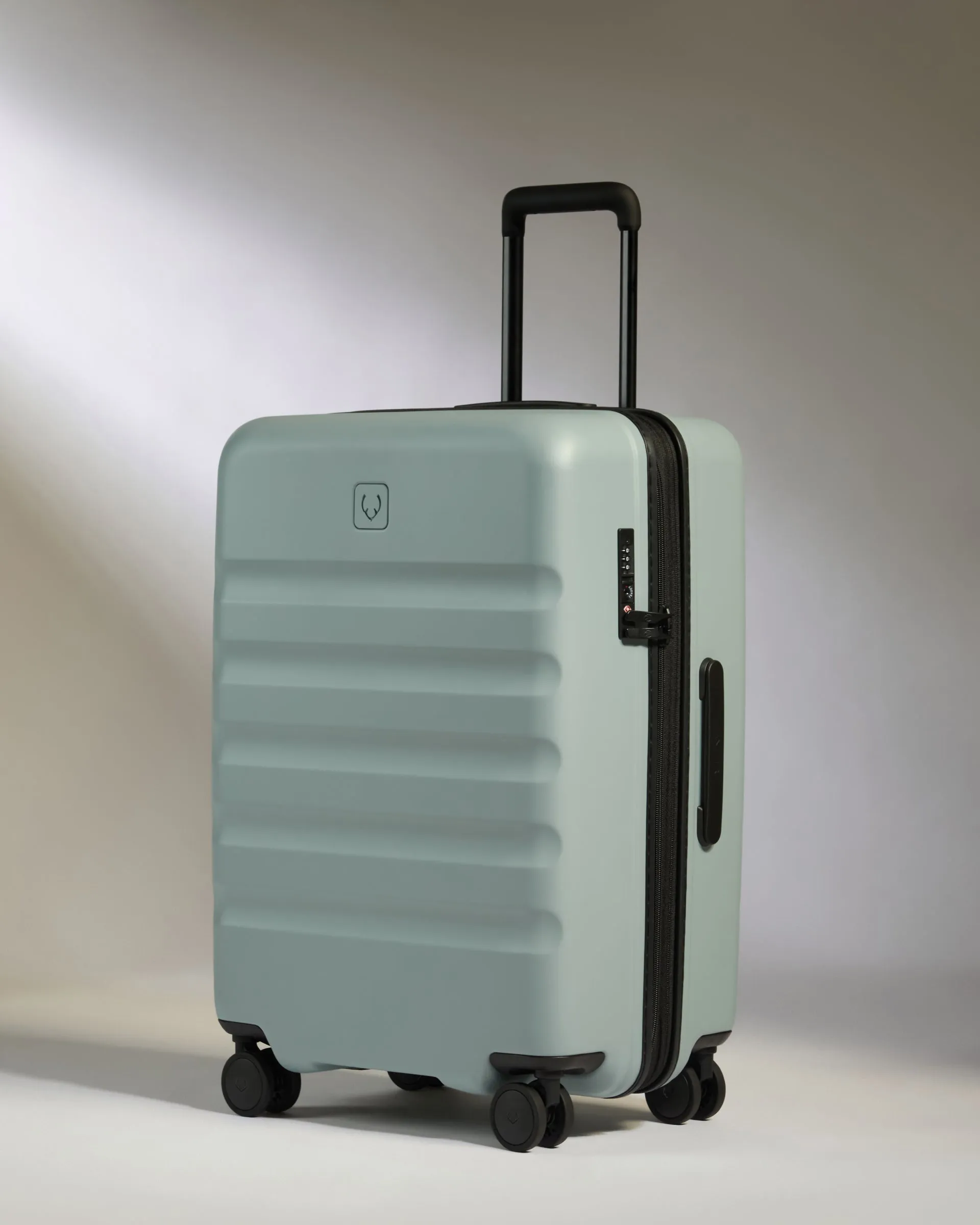 Expander Cabin Suitcase Set  in Mist Blue - Icon Stripe