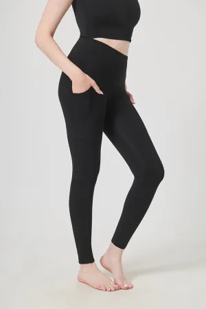 Extra Strong Compression Tummy Control Pocket Leggings USA SIZING