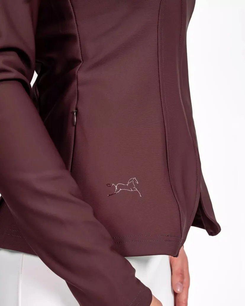 Fager Rebecca Competition Jacket Burgundy