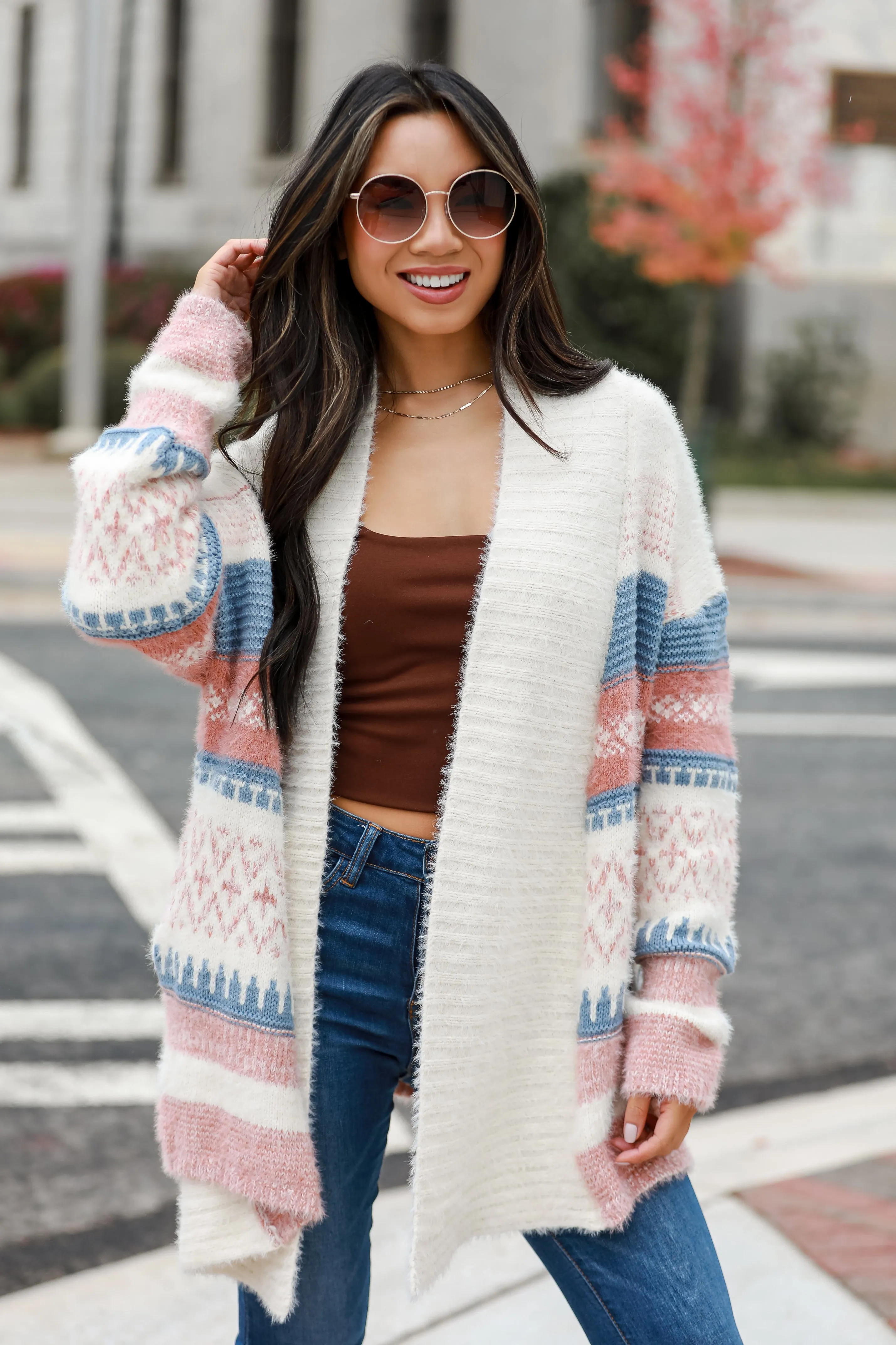 FINAL SALE - Chilly Day Charisma Beige Cardigan