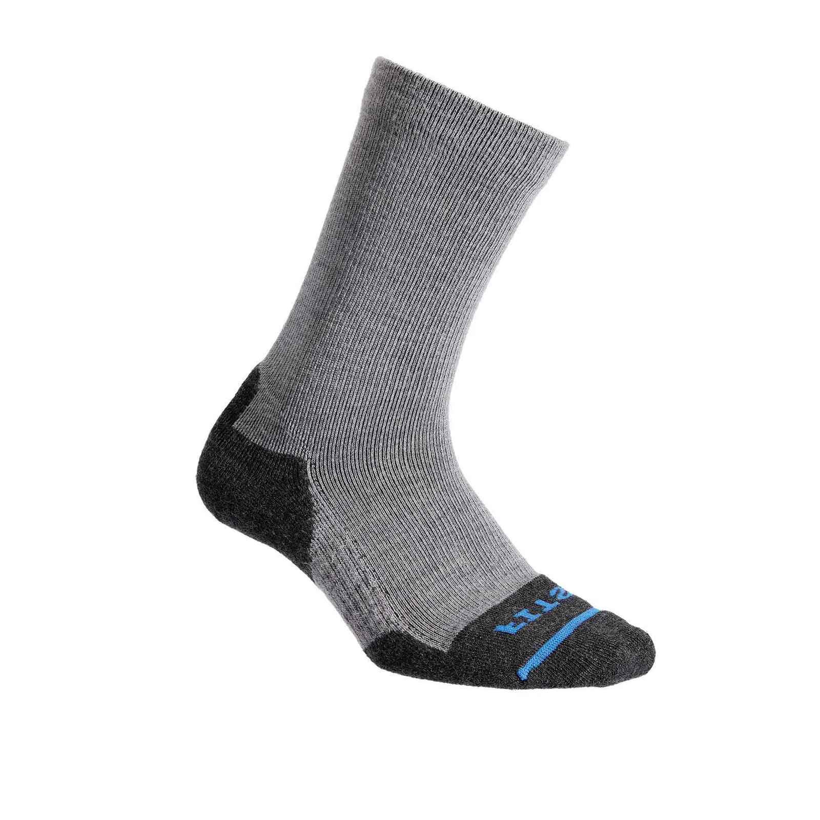 FITS F1002 Light Cushion Hiker Crew Sock (Unisex) - Light Grey