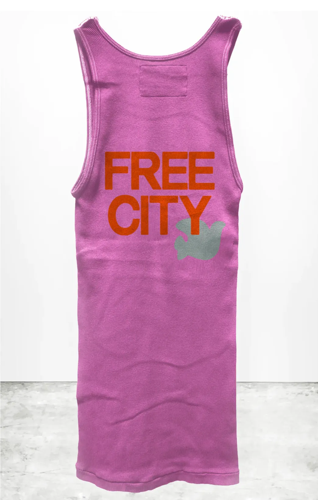 FREE CITY RTU/1999 SUPERVINTAGE TANK - PINK PLANT