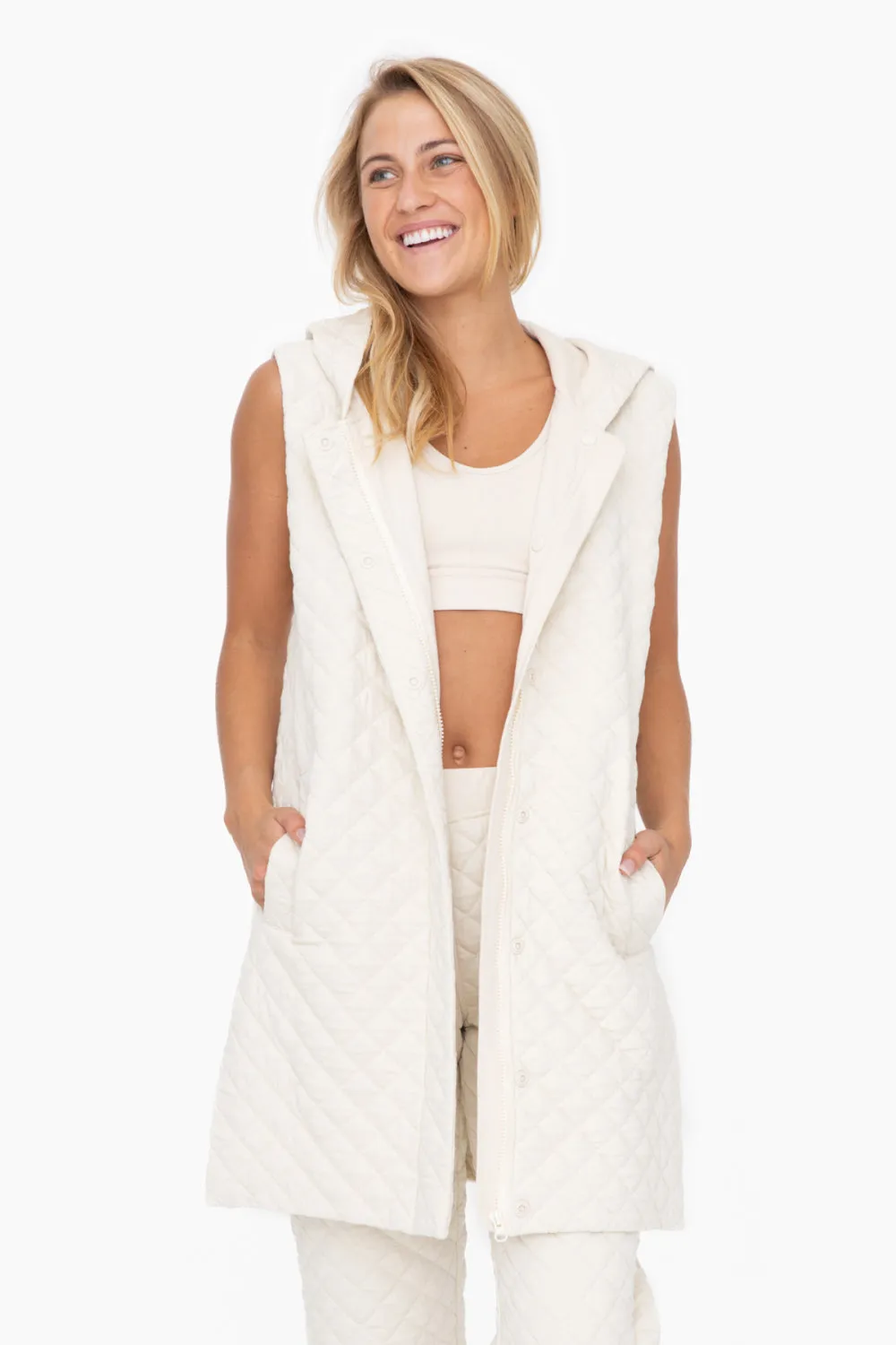 Gonna Move On Quilted Vest