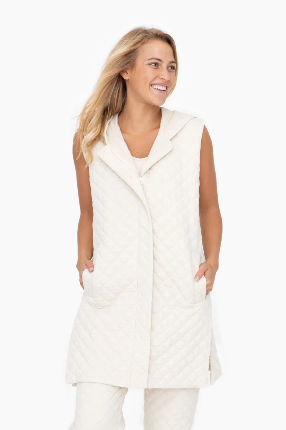 Gonna Move On Quilted Vest