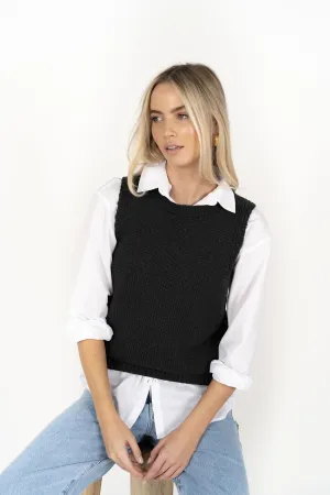 Humidity Lifestyle GALE VEST CHARCOAL