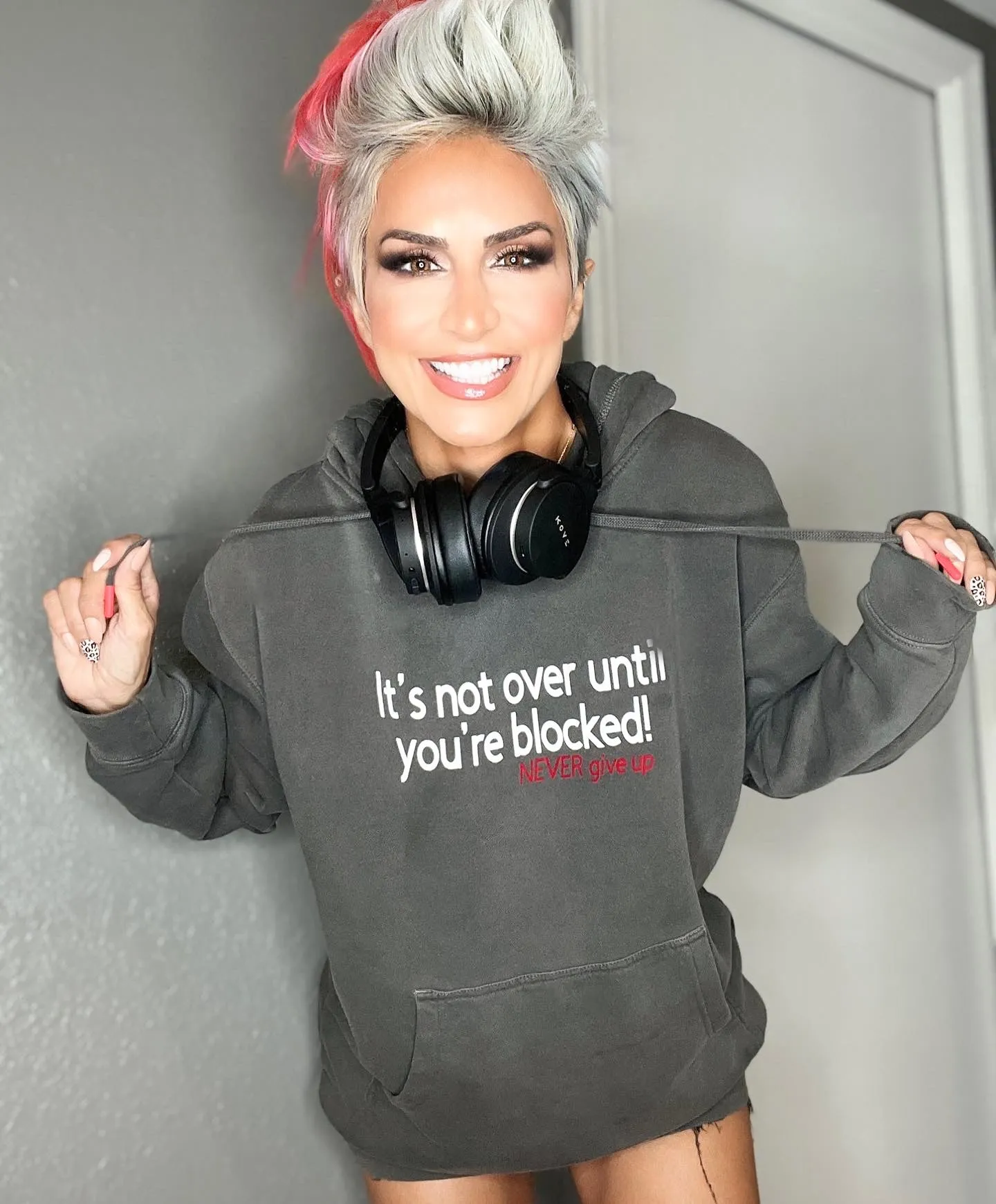 It's NOT over until you're BLOCKED! NEVER GIVE UP