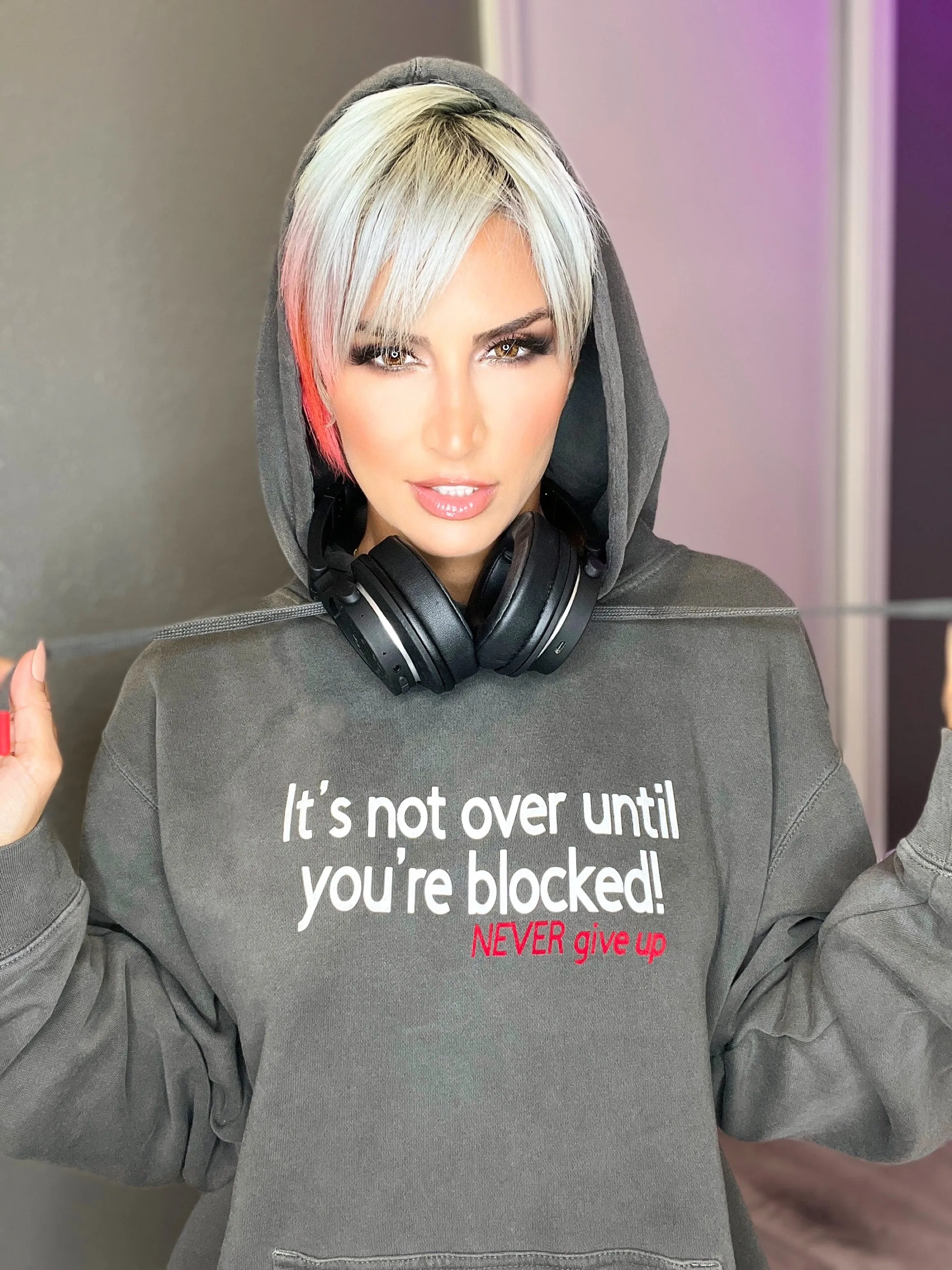 It's NOT over until you're BLOCKED! NEVER GIVE UP