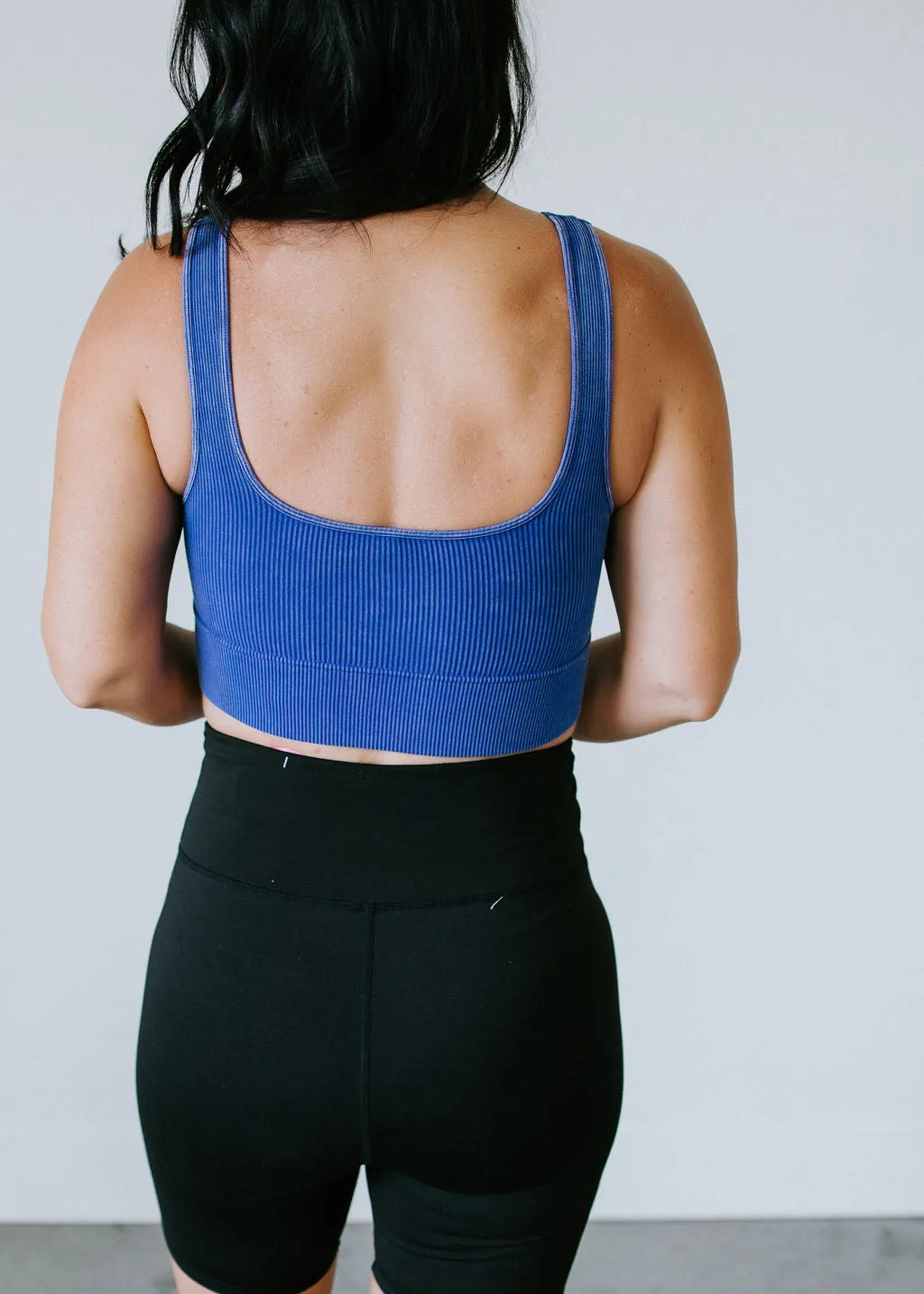 Kae Ribbed Crop Tank