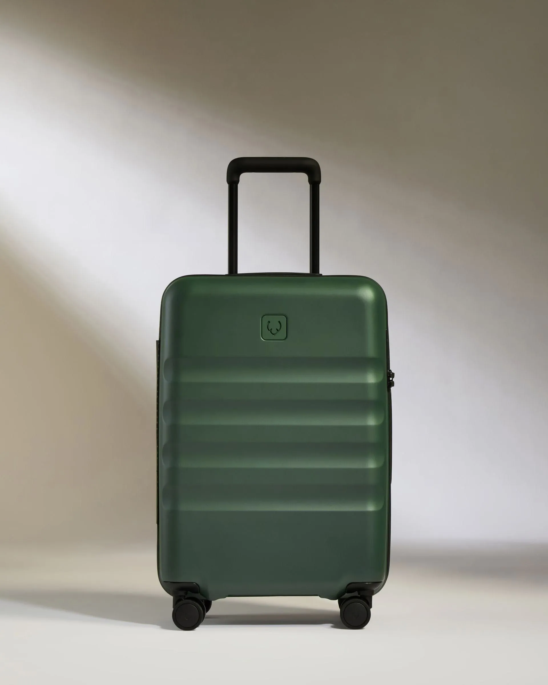 Large Cabin Suitcase Set in Antler Green - Icon Stripe