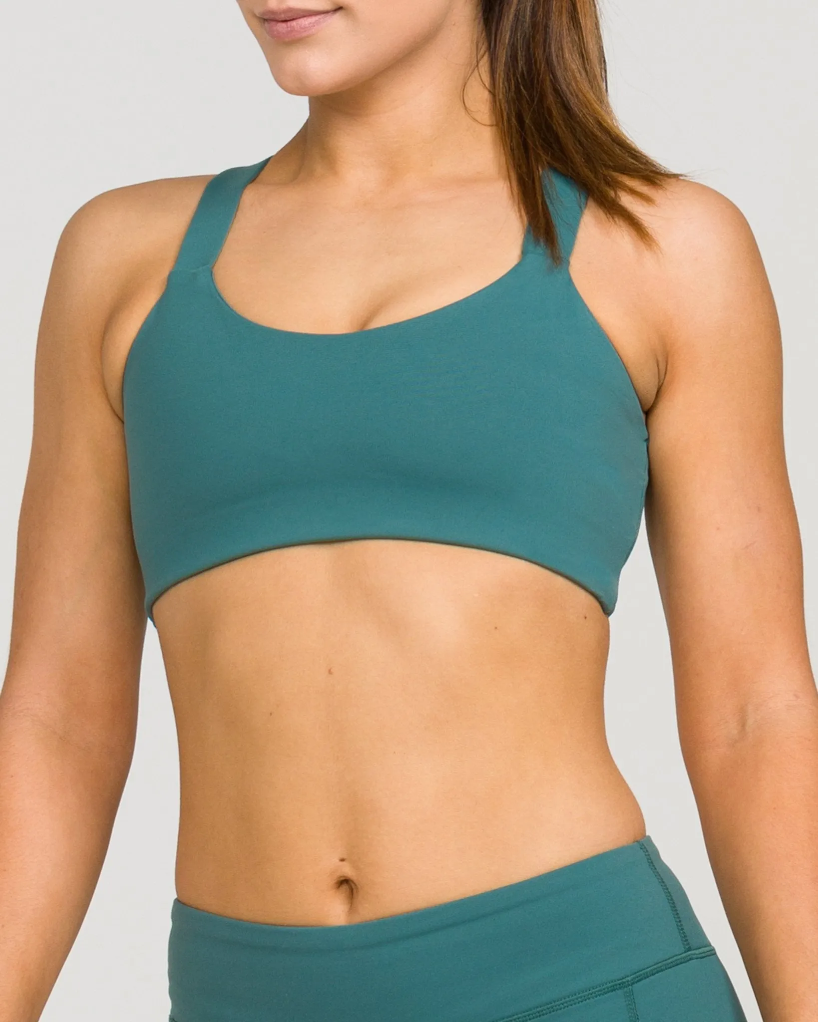 London Sports Bra Mallard Green
